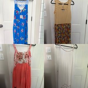 LOT OF FOUR MEDIUM MJC DRESSES **NEW**